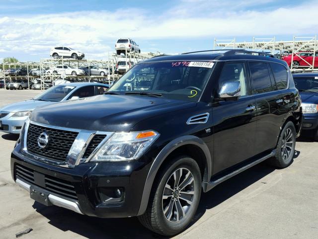 JN8AY2NC3H9512259 - 2017 NISSAN ARMADA SV BLACK photo 2