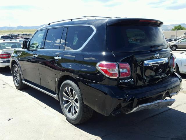 JN8AY2NC3H9512259 - 2017 NISSAN ARMADA SV BLACK photo 3