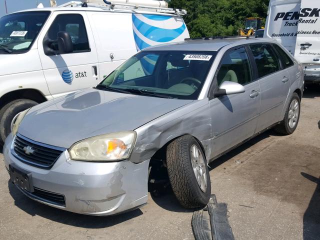 1G1ZT61806F246440 - 2006 CHEVROLET MALIBU MAX ნაცრისფერი ფოტო 2