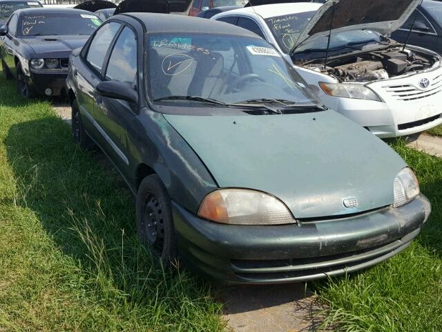 2C1MR522XX6726644 - 1999 CHEVROLET METRO LSI GREEN photo 1