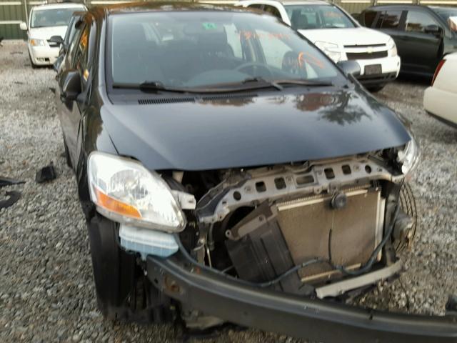 JTDBT4K30A1395582 - 2010 TOYOTA YARIS BLACK photo 1