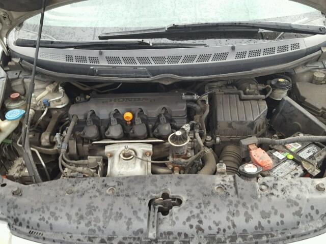 1HGFA15856L018076 - 2006 HONDA CIVIC SILVER photo 7