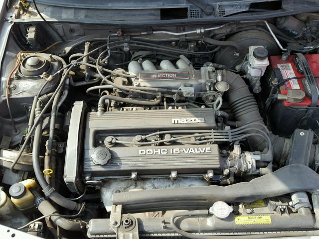 JM1BG2266M0289523 - 1991 MAZDA PROTEGE LX GRAY photo 7