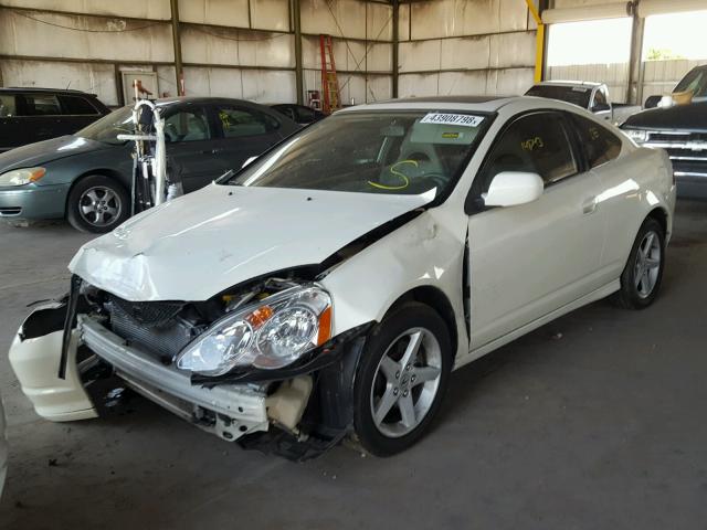 JH4DC53043C014177 - 2003 ACURA RSX TYPE-S WHITE photo 2