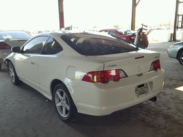 JH4DC53043C014177 - 2003 ACURA RSX TYPE-S WHITE photo 3