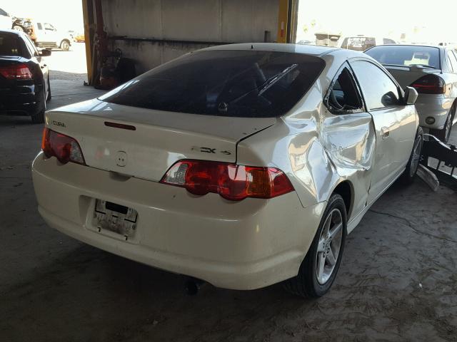 JH4DC53043C014177 - 2003 ACURA RSX TYPE-S WHITE photo 4