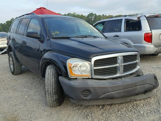 1D4HD38K15F583846 - 2005 DODGE DURANGO ST BLACK photo 1