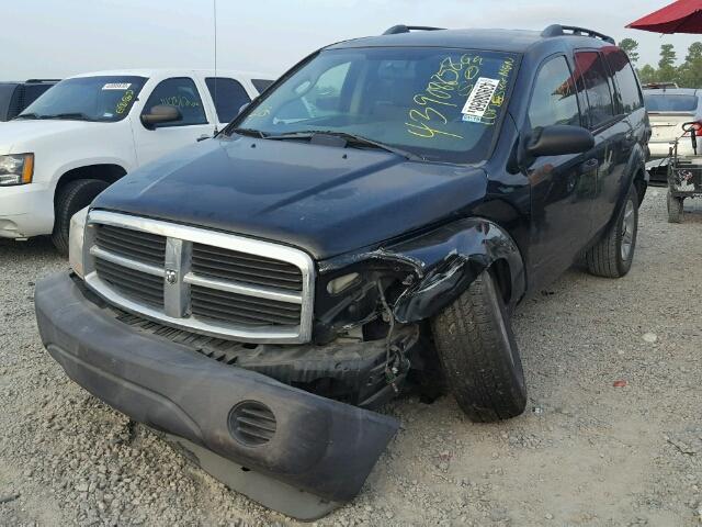 1D4HD38K15F583846 - 2005 DODGE DURANGO ST BLACK photo 2