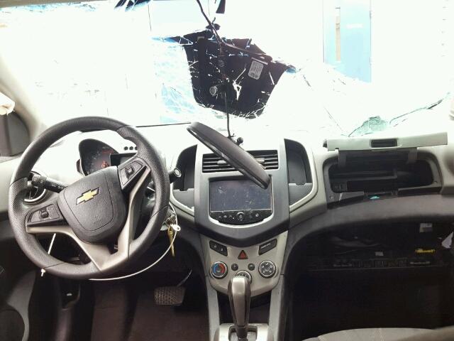 1G1JC5SH2D4130798 - 2013 CHEVROLET SONIC LT Qırmızı foto 9