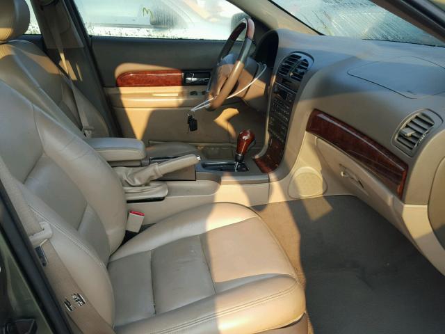 1LNHM87A9YY600447 - 2000 LINCOLN LS მწვანე ფოტო 5