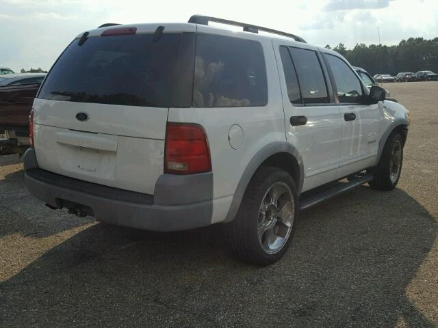 1FMZU72EX2ZC10645 - 2002 FORD EXPLORER X WHITE photo 4