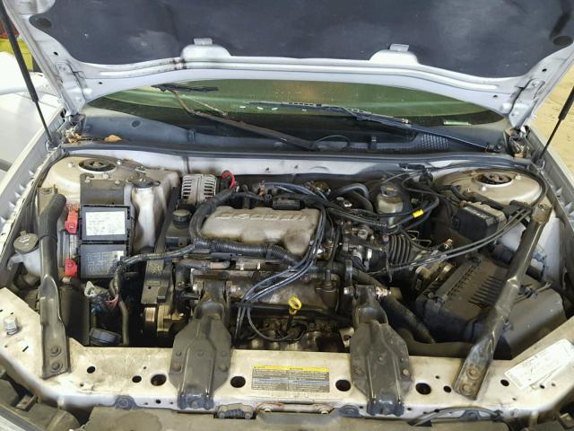 2G1WF52E949428233 - 2004 CHEVROLET IMPALA SILVER photo 7