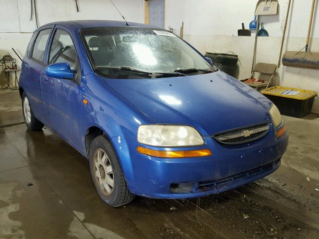 KL1TJ62694B186072 - 2004 CHEVROLET AVEO LS BLUE photo 1