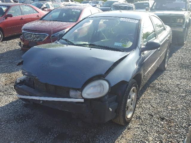 1B3ES46C62D586791 - 2002 DODGE NEON SE GRAY photo 2