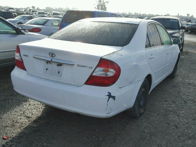 4T1BE32K23U127948 - 2003 TOYOTA CAMRY LE 白色 照片 4