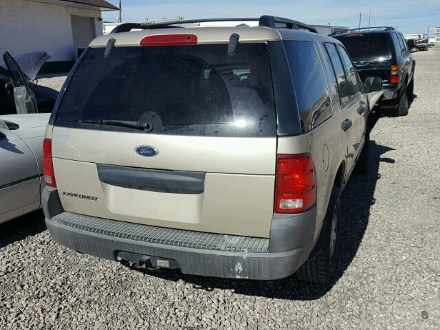 1FMZU72E74ZB25152 - 2004 FORD EXPLORER X TAN photo 4