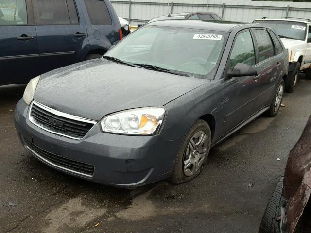 1G1ZS68N77F257810 - 2007 CHEVROLET MALIBU MAX ნაცრისფერი ფოტო 2