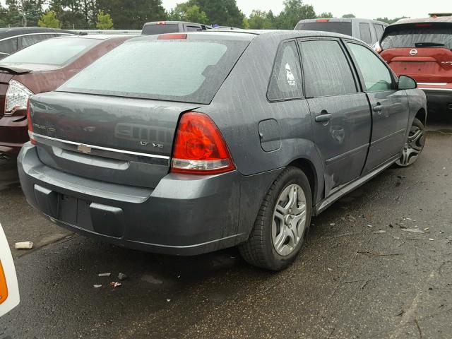 1G1ZS68N77F257810 - 2007 CHEVROLET MALIBU MAX GRAY photo 4