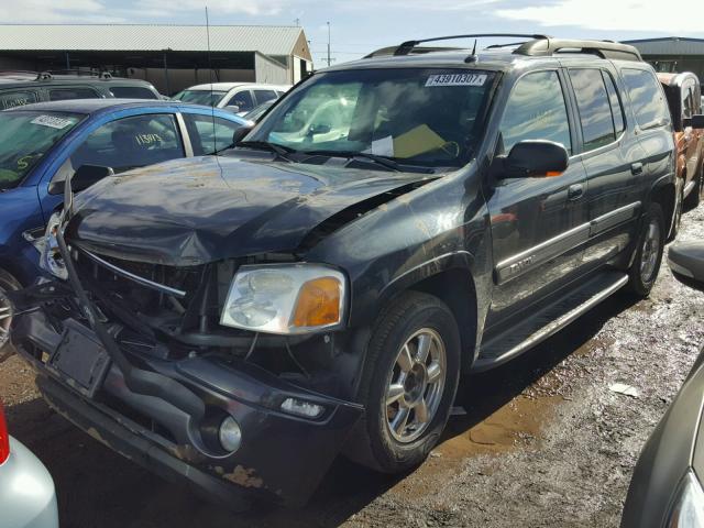 1GKET16S346157458 - 2004 GMC ENVOY BLACK photo 2