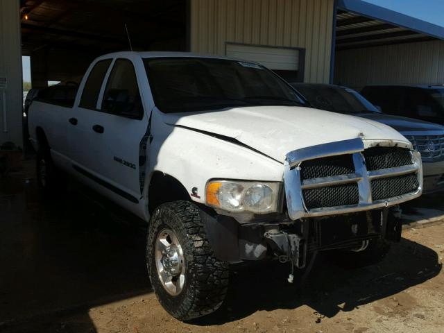 3D7KU28C84G264047 - 2004 DODGE RAM 2500 S WHITE photo 1