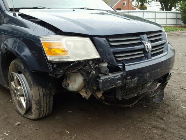 1D8HN44E99B502736 - 2009 DODGE GRAND CARA BLUE photo 9