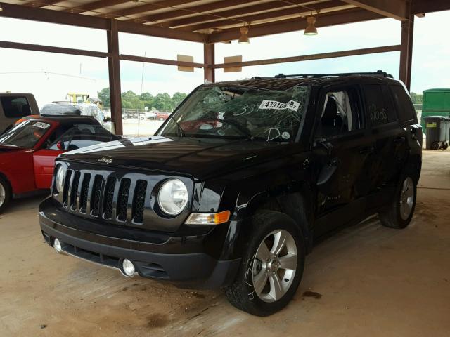 1C4NJPCB3ED529757 - 2014 JEEP PATRIOT LI BLACK photo 2