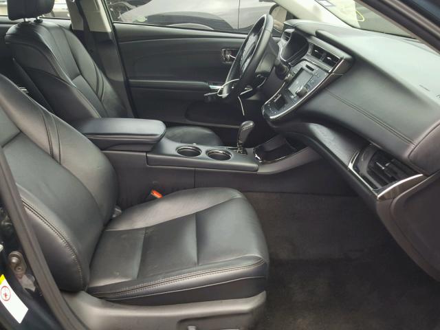 4T1BK1EB7GU202710 - 2016 TOYOTA AVALON XLE BLACK photo 5