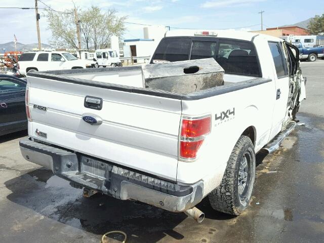 1FTFW1ET6EKF36349 - 2014 FORD F150 SUPER WHITE photo 4