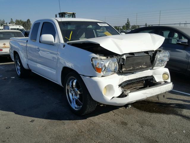 5TETX22NX9Z667524 - 2009 TOYOTA TACOMA ACC WHITE photo 1