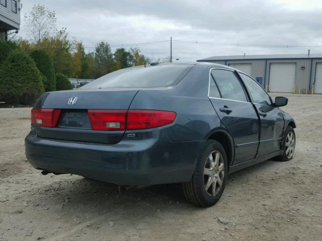 1HGCM66525A038596 - 2005 HONDA ACCORD EX GREEN photo 4