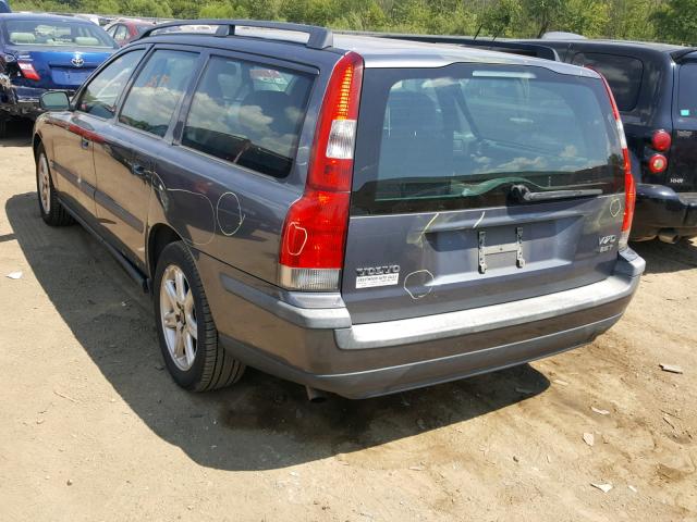 YV1SW59V542428010 - 2004 VOLVO V70 FWD GRAY photo 3