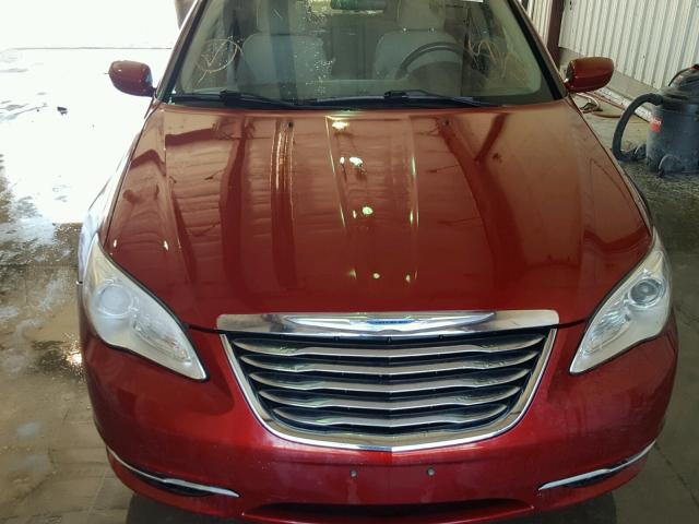 1C3CCBBG0CN227002 - 2012 CHRYSLER 200 TOURIN MAROON photo 9