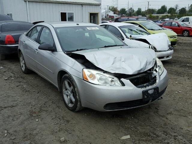 1G2ZG58N874192307 - 2007 PONTIAC G6 SILVER photo 1