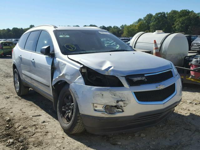 1GNKRFED4CJ314625 - 2012 CHEVROLET TRAVERSE L SILVER photo 1