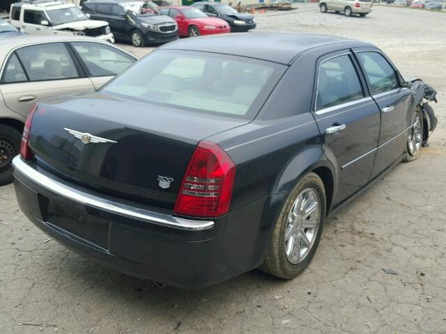 2C3LA63H46H189758 - 2006 CHRYSLER 300C BLACK photo 4