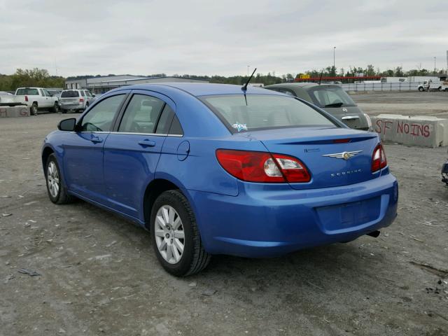 1C3LC46K27N591843 - 2007 CHRYSLER SEBRING BLUE photo 3