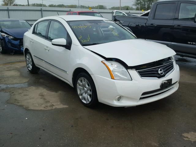 3N1AB6AP9BL663265 - 2011 NISSAN SENTRA 2.0 WHITE photo 1