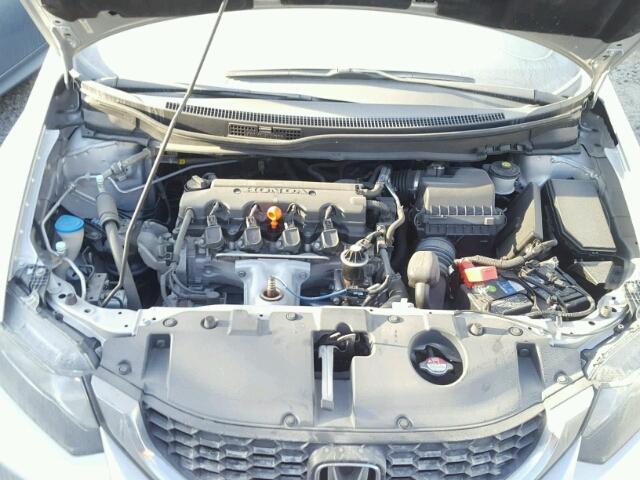 19XFB2F59DE065168 - 2013 HONDA CIVIC LX Argent photo 7