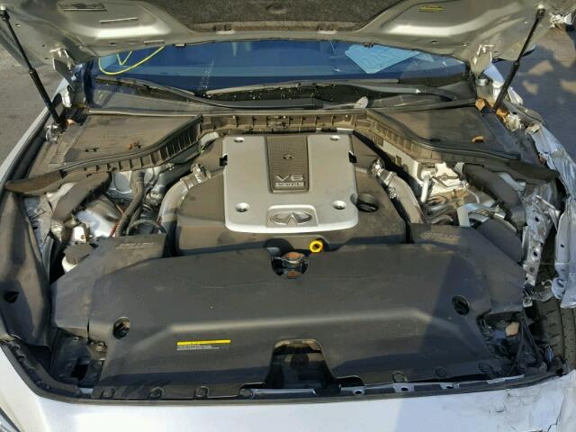 JN1BV7APXEM687201 - 2014 INFINITI Q50 BASE Plata foto 7