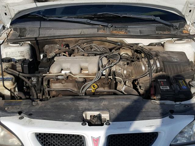 1G2NE52E85M149404 - 2005 PONTIAC GRAND AM S WHITE photo 7