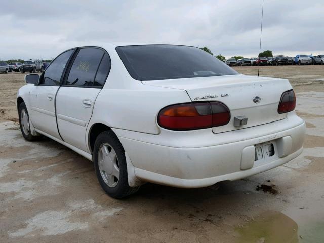 1G1NE52J2Y6160490 - 2000 CHEVROLET MALIBU LS WHITE photo 3