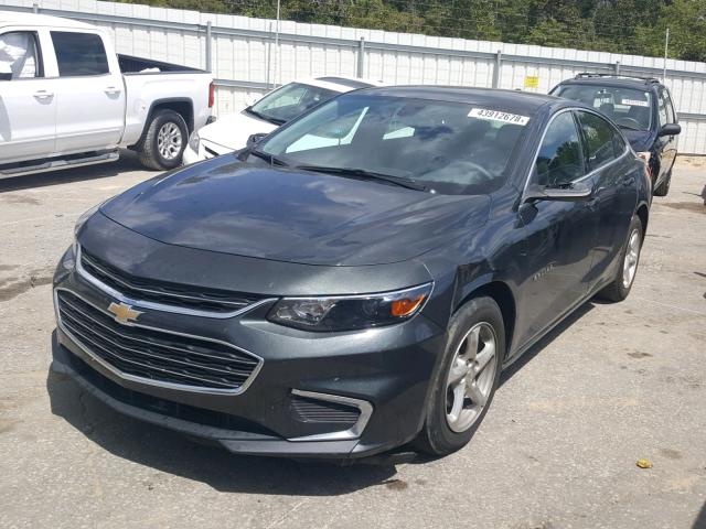 1G1ZB5ST8HF132740 - 2017 CHEVROLET MALIBU LS 黑色 照片 2