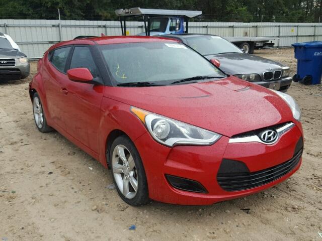 KMHTC6AD4FU224801 - 2015 HYUNDAI VELOSTER B RED photo 1