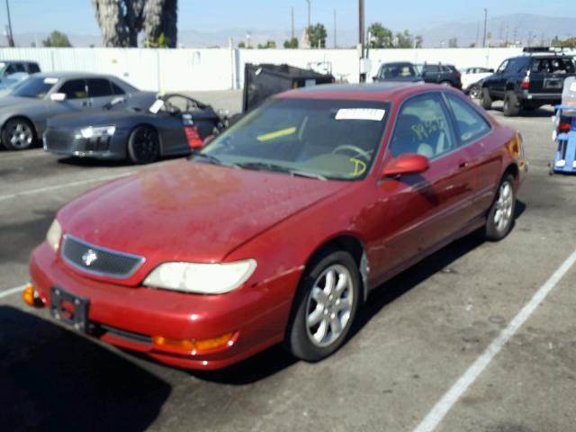 19UYA2255WL001500 - 1998 ACURA 3.0CL RED photo 2