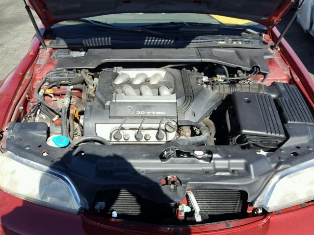 19UYA2255WL001500 - 1998 ACURA 3.0CL წითელი ფოტო 7