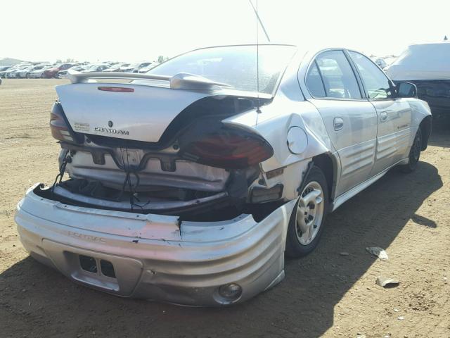 1G2NF52T11C177864 - 2001 PONTIAC GRAND AM S SILVER photo 4
