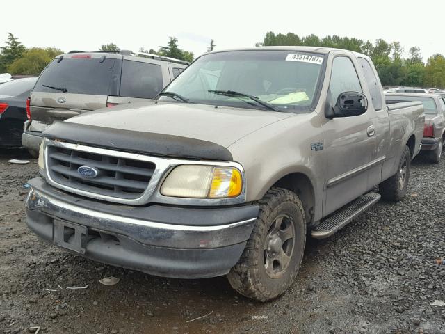 1FTZX172X1KE67318 - 2001 FORD F150 BROWN photo 2