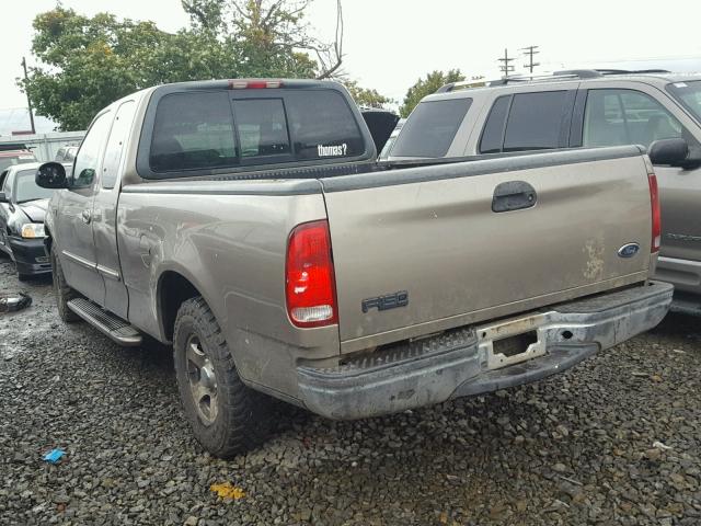 1FTZX172X1KE67318 - 2001 FORD F150 BROWN photo 3