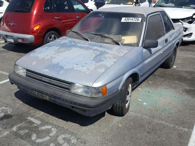 JT2EL31D9H0132694 - 1987 TOYOTA TERCEL BLUE photo 2