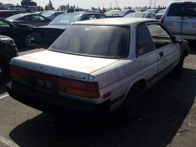 JT2EL31D9H0132694 - 1987 TOYOTA TERCEL BLUE photo 4